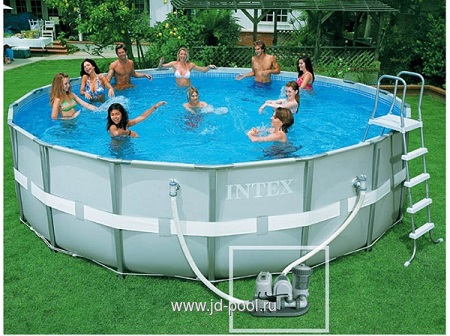 Бассейн INTEX Ultra Frame 4,88х1,22м Бассейн INTEX Ultra Frame 4,88х1,22м