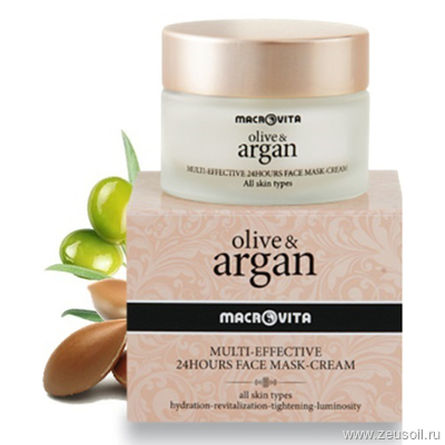 MULTI-EFFECTIVE крем-маска 24 часового действия на масле Арганы Olive$argan Macrovita MULTI-EFFECTIVE КРУГЛОСУТОЧНЫЙ МАСКА-КРЕМ. Для всех типов кожи MULTI-EFFECTIVE крем-маска 24 часового действия на масле Арганы Olive$argan Macrovita MULTI-EFFECTIVE КРУГЛОСУТОЧНЫЙ МАСКА-КРЕМ. Для всех типов кожи