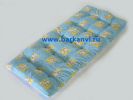 МАТРАС 60*120 цена 400 руб. 60*140 цена 440 руб. Матрасы 60*140 ВАТА/БЯЗЬ Цена 720
рублей
Матрасы сертифицированны