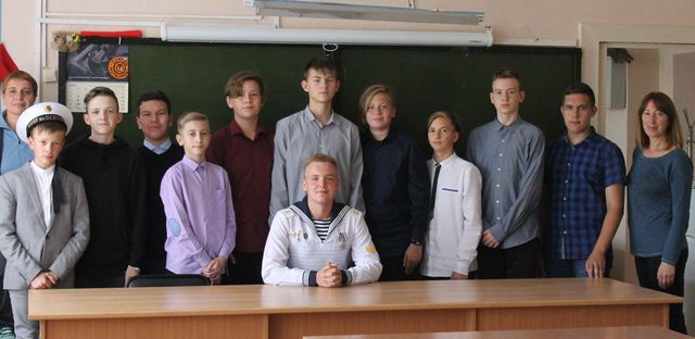 Встреча с земляком - курсантом. Встреча с земляком - курсантом.