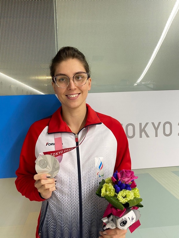 Анна Крившина выиграла в плавании вольным стилем на Паралимпиаде!