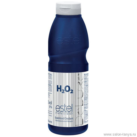 Оксидант стабилизированный De Luxe 6%, 500 мл H2O2 (Арт: DL500/SO) Оксидант стабилизированный De Luxe 6%, 500 мл H2O2 (Арт: DL500/SO)