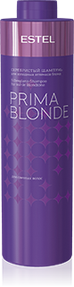 Серебристый шампунь для холодных оттенков блонд ESTEL PRIMA BLONDE, 1000 мл PB.1/P Серебристый шампунь для холодных оттенков блонд ESTEL PRIMA BLONDE, 1000 мл PB.1/P