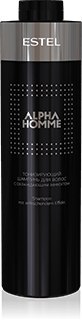 Шампунь OTIUM HOMME,ALPHA HOMME Тонизирующий шампунь для волос Объём: 1000 мл Шампунь OTIUM HOMME,ALPHA HOMME Тонизирующий шампунь для волос Объём: 1000 мл