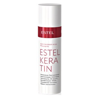 Кератиновая вода для волос Estel Keratin Water 100 мл (EK100) ТЕРМОЗАЩИТА Кератиновая вода для волос Estel Keratin Water 100 мл (EK100) ТЕРМОЗАЩИТА