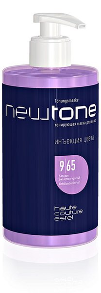 9/65 Тонирующая маска для волос NEWTONE ESTEL HAUTE COUTURE Блондин фиолетово-красный 435мл 9/65 Тонирующая маска для волос NEWTONE ESTEL HAUTE COUTURE Блондин фиолетово-красный 435мл