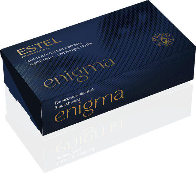 Enigma Краска для бровей и ресниц тон №2, иссиня-черный 20/20мл Enigma Краска для бровей и ресниц тон №2, иссиня-черный 20/20мл