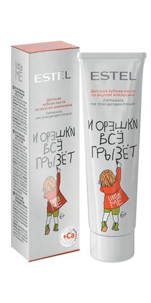 Детская зубная паста со вкусом апельсина ESTEL LITTLE ME, 50 мл LM/TP/U/50 Детская зубная паста со вкусом апельсина ESTEL LITTLE ME, 50 мл LM/TP/U/50