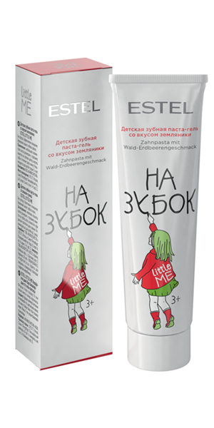 Детская зубная паста-гель со вкусом земляники ESTEL LITTLE ME, 50 мл LM/TG/U/50 Детская зубная паста-гель со вкусом земляники ESTEL LITTLE ME, 50 мл LM/TG/U/50
