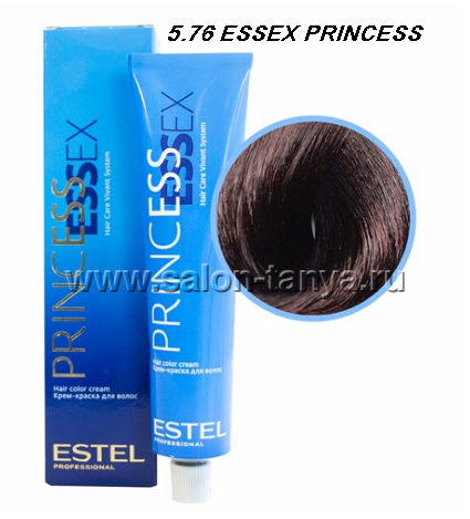 5/76 Крем-краска ESTEL PRINCESS ESSEX, светлый шатен коричнево-фиолетовый/горький шоколад 5/76 Крем-краска ESTEL PRINCESS ESSEX, светлый шатен коричнево-фиолетовый/горький шоколад