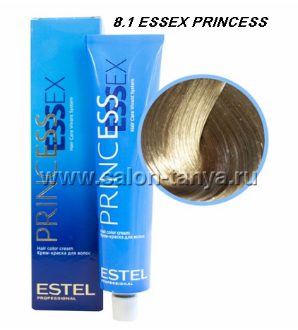 8/1 Крем-краска ESTEL PRINCESS ESSEX, светло-русый пепельный/ металлик 8/1 Крем-краска ESTEL PRINCESS ESSEX, светло-русый пепельный/ металлик
