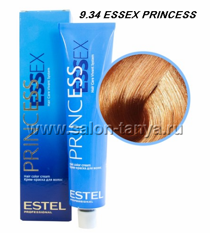 9/34 Крем-краска ESTEL PRINCESS ESSEX, блондин золотисто-медный/мускат 9/34 Крем-краска ESTEL PRINCESS ESSEX, блондин золотисто-медный/мускат