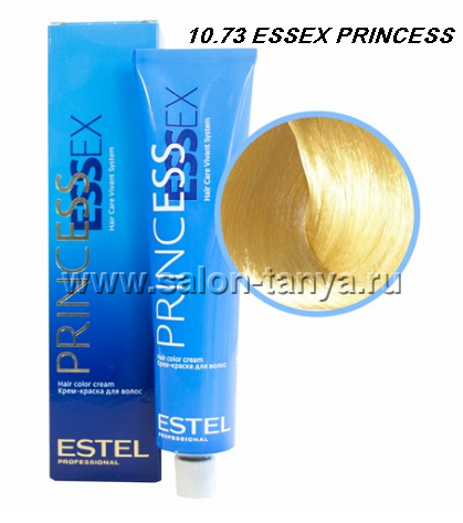 10/73 Крем-краска ESTEL PRINCESS ESSEX, светлый блондин бежевый/ мед 10/73 Крем-краска ESTEL PRINCESS ESSEX, светлый блондин бежевый/ мед