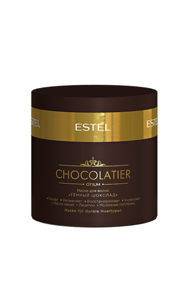 Маска для волос «Тёмный шоколад» ESTEL CHOCOLATIER 300 мл. Артикул: CH/DM Маска для волос «Тёмный шоколад» ESTEL CHOCOLATIER 300 мл. Артикул: CH/DM