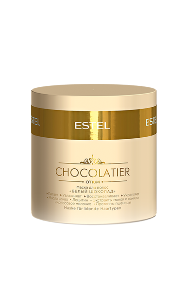 Маска для волос «Белый шоколад» ESTEL CHOCOLATIER 300 мл. Артикул: CH/WM Маска для волос «Белый шоколад» ESTEL CHOCOLATIER 300 мл. Артикул: CH/WM