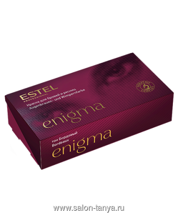 Enigma Краска для бровей и ресниц тон №7, бордовый 20/20мл Enigma Краска для бровей и ресниц тон №7, бордовый 20/20мл