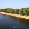 Левая часть пляжа.