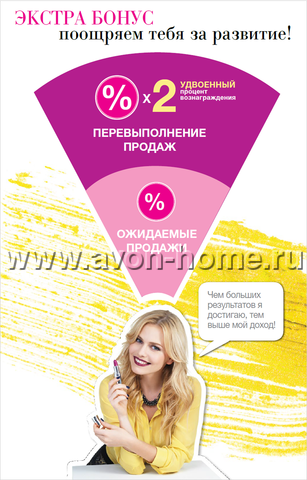 Стимулирующая программа для Лидеров Avon «Экстра Бонус» Стимулирующая программа для Лидеров Avon «Экстра Бонус»