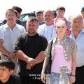 В поселке Малая Сарань открыт памятный знак А.-Х. Кадырову (фото)