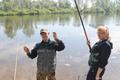 Состоялись соревнования Железнодорожного района города Барнаула по рыбной ловле на поплавочную удочку