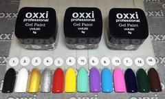 Гель краска 5 гр. OXXI professional 13 цветов Гель краска 5 гр. OXXI professional 13 цветов