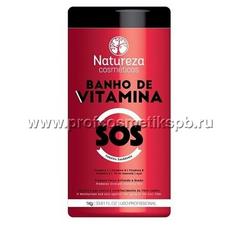 Ботокс для волос NATUREZA Banho de VITAMINA SOS 100 мл (разлив) без эффекта выпрямления.